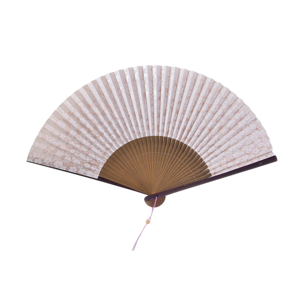 夏扇　ブーケシリーズ　灰桜