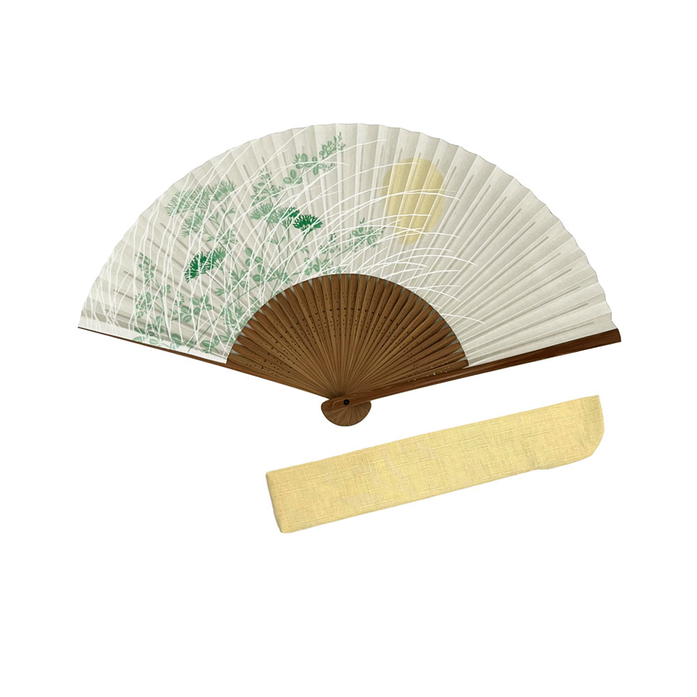 婦人用　スス染　月夜草
